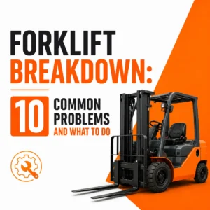 Forklift Breakdown: 10 Common Problems and What to Do